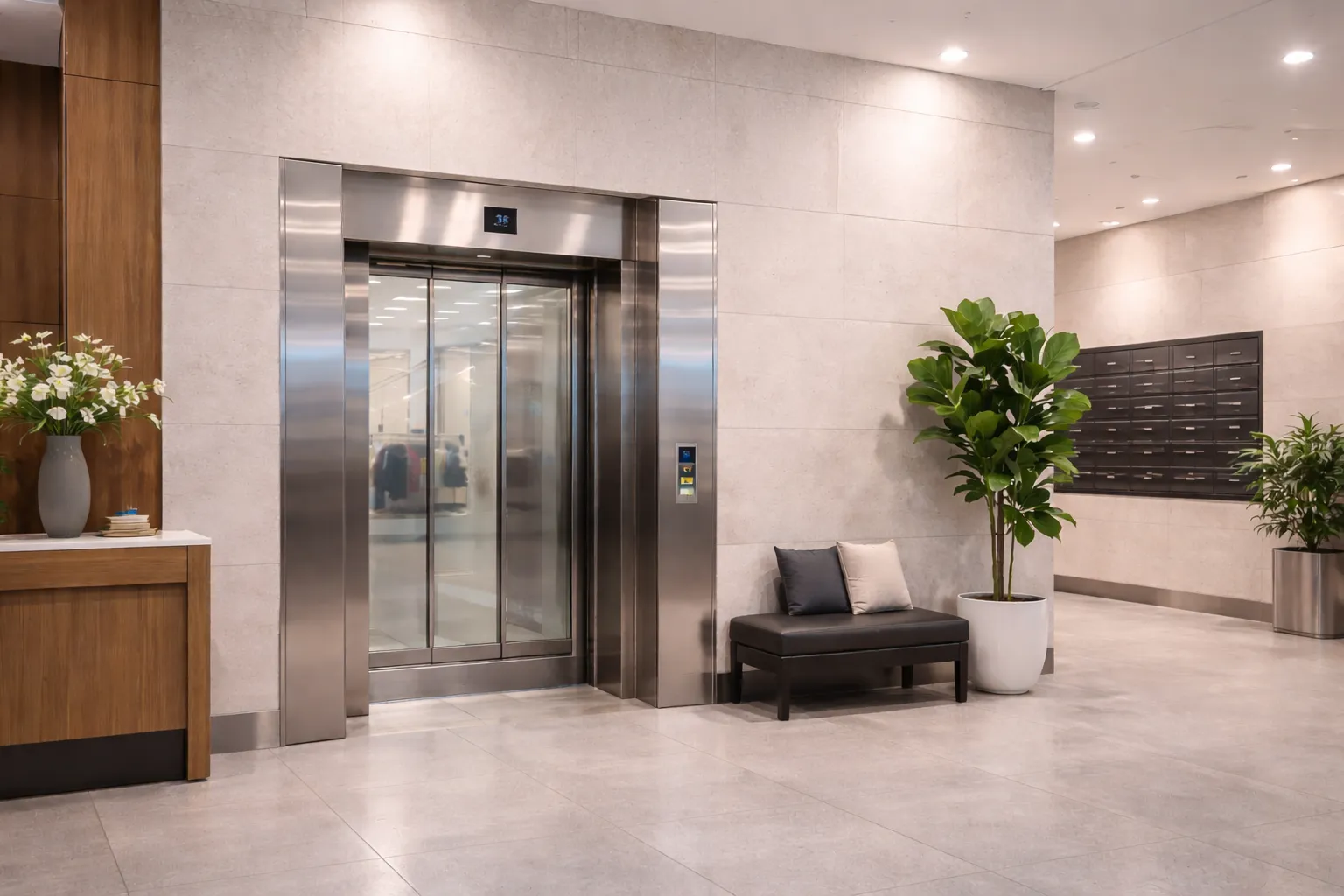 Apartment Block Lift Installation